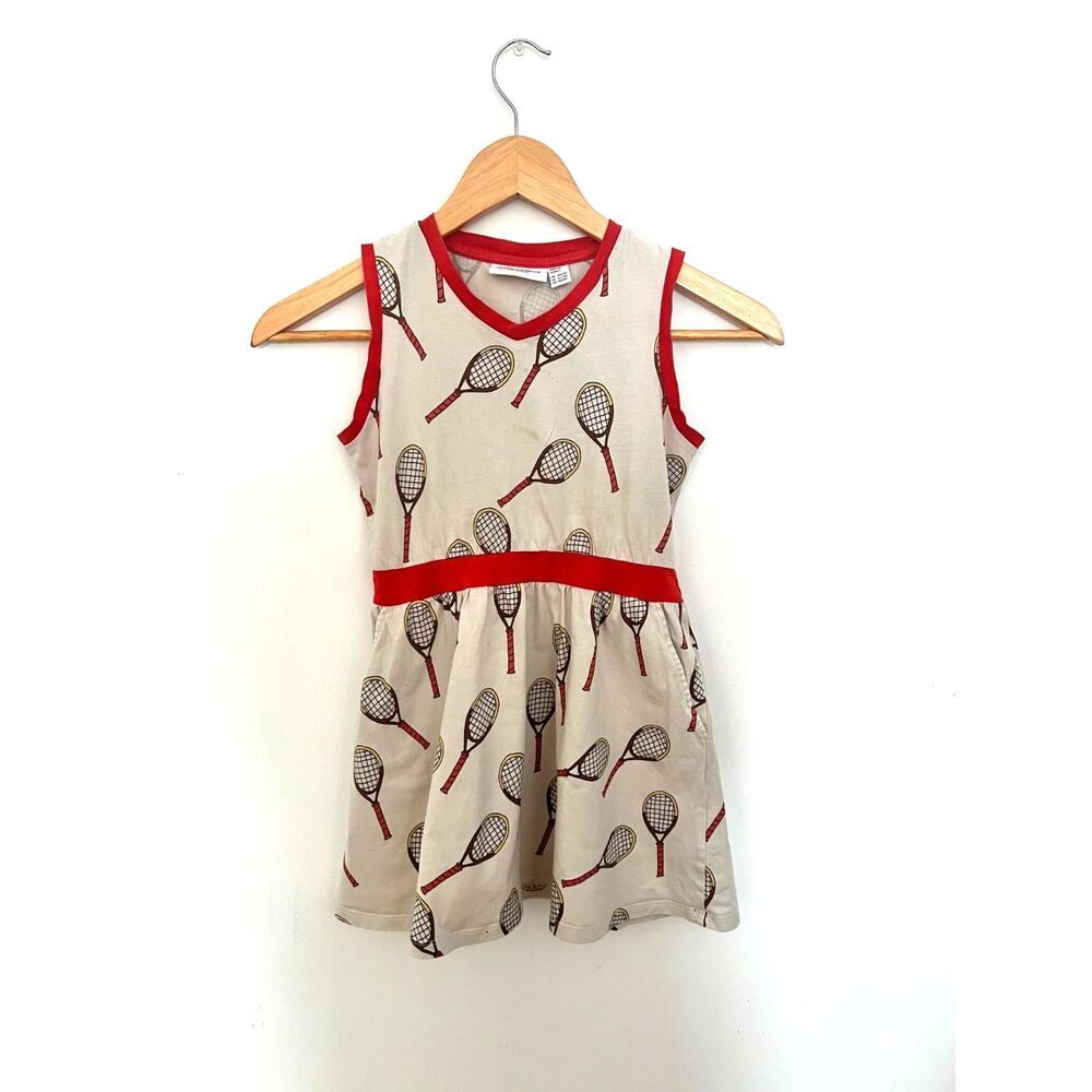 Mini Rodini Tennis Racket Dress - Picture 1 of 4